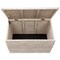 Casafield 30" Storage Chest with Lid, Handles, and Safety Hinge - Water Hyacinth Wicker Storage Trunk for Entry Way, Living Room, Bedroom